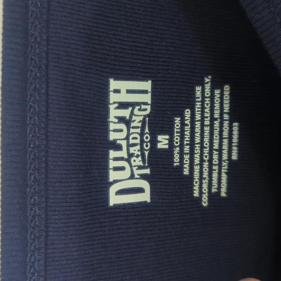 Duluth brand navy long sleeve - Picture 3 of 3